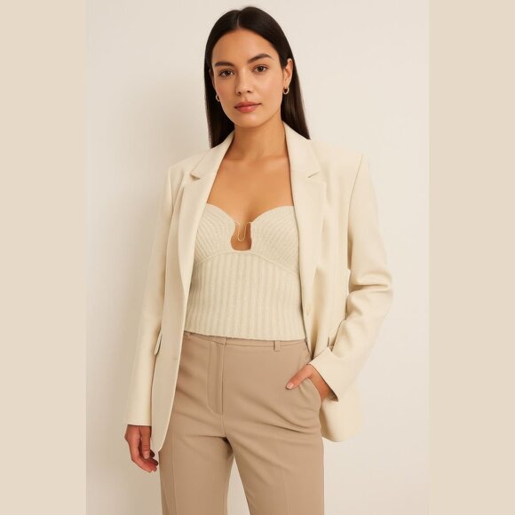 Strapless Knit Tube Top - Picture 3 of 5